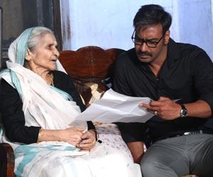 85-year-old Pushpa Joshi from Lucknow makes her debut with Ajay Devgn in Raid