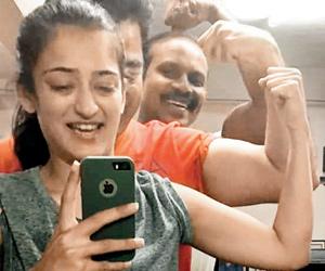 Kamal Haasan and daughter Akshara are gym buddies