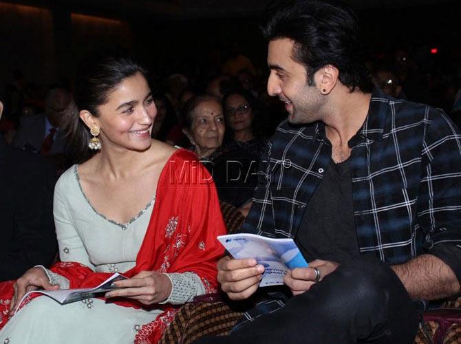 Alia Bhatt and Ranbir Kapoor