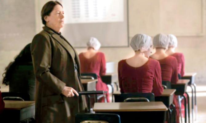 Ann Dowd in The Handmaid