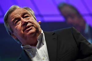 UN chief, Antonio Guterres, calls himself 'proud feminist,' urges men to follow