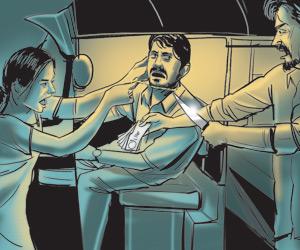Husband-wife duo who robbed auto drivers at knife point finally nabbed