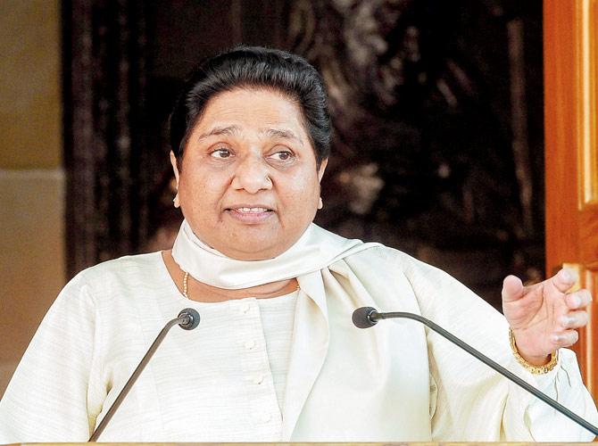 Mayawati. Pic/PTI