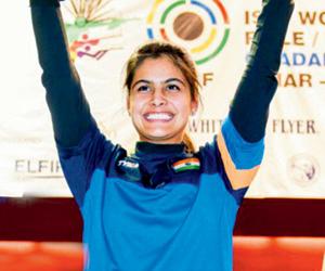 Manu Bhaker, Mitharval finish 4th after shooting qualification world record