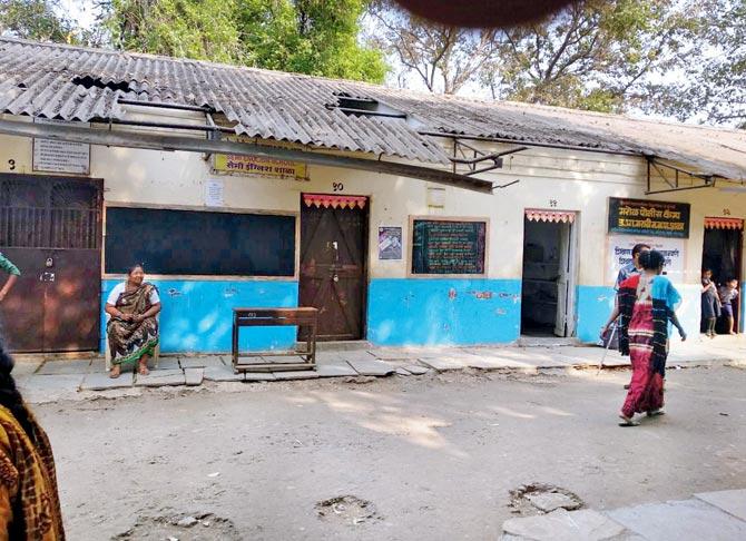 The Marol Police Camp BMC School is in a dilapidated condition