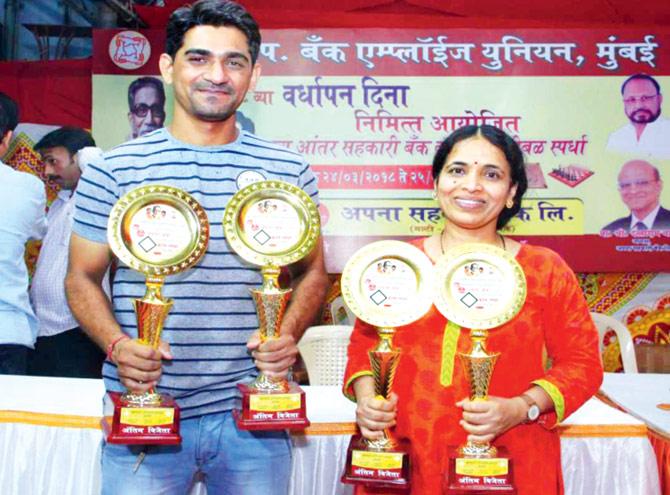 Vaibhav Shinde and Sudha Patil