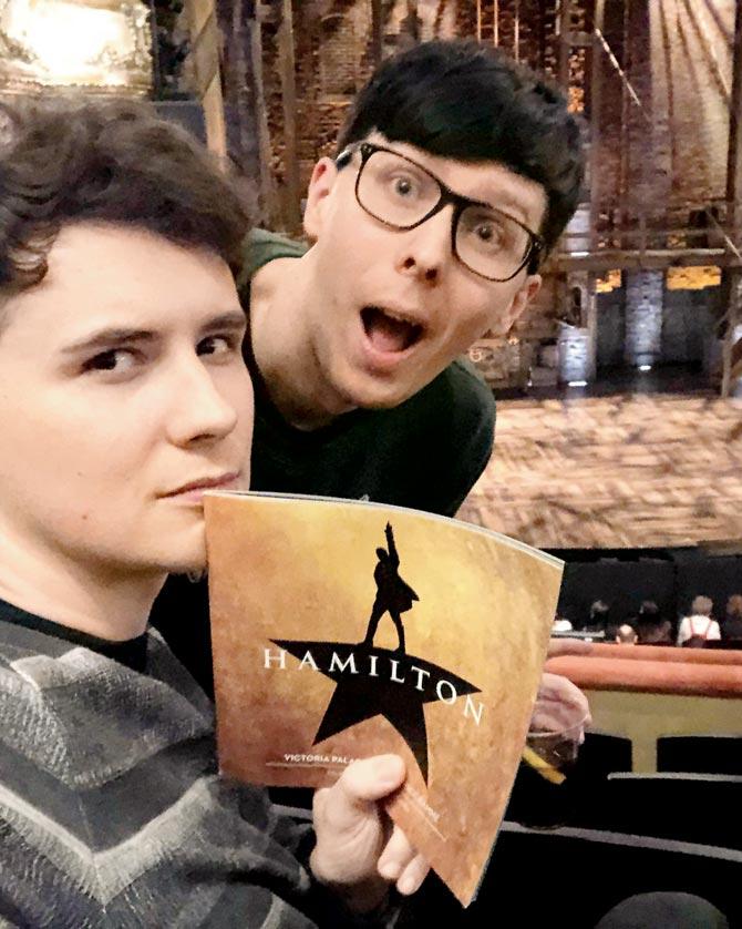 Phil Lester and Daniel Howell