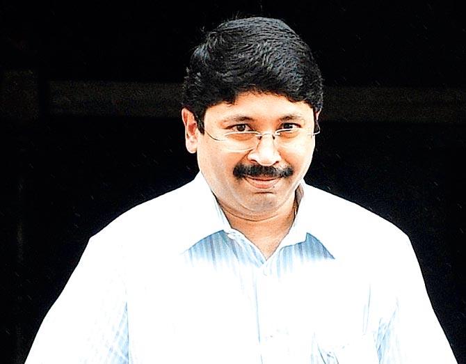 Dayanidhi Maran. Pic/AFP