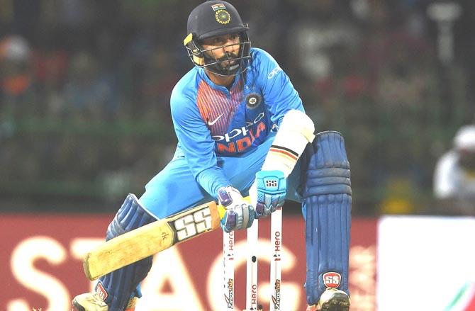 Dinesh Karthik. Pic/PTI