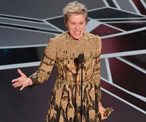 Frances McDormand wins Best Actress award for 'Three Billboards...'