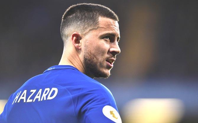 Eden Hazard. Pic/AFP