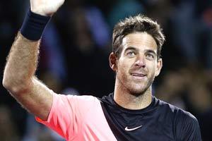Del Potro streaks into Miami semis with gritty win over Raonic
