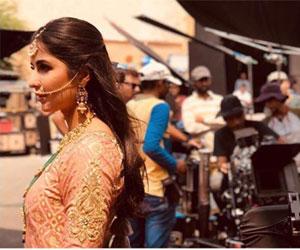 Royale! Katrina Kaif spells beauty in this frame from the sets of Zero