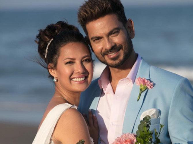 Keith Sequeira and Rochelle Rao wedding