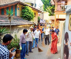 Mumbai: Heritage revival of Khotachiwadi starts with a clean-up