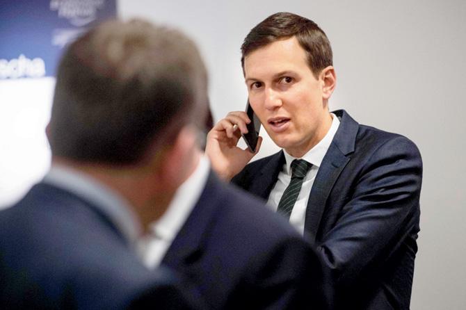 Jared Kushner was notified of the downgrade on Friday. Pic/AFP