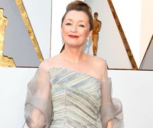 Lesley Manville not 'sour-faced' about Gary Oldman's Oscar win