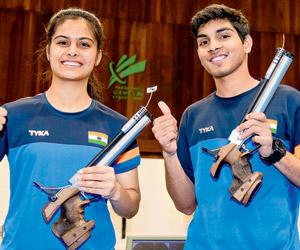ISSF Junior World Cup: Shooters Manu Bhaker and Anmol Jain bag gold