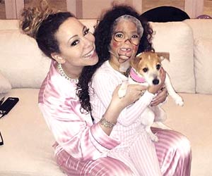 Mariah Carey has spa night daughter Monroe
