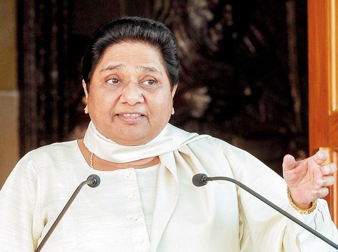 Mayawati. Pic/AFP