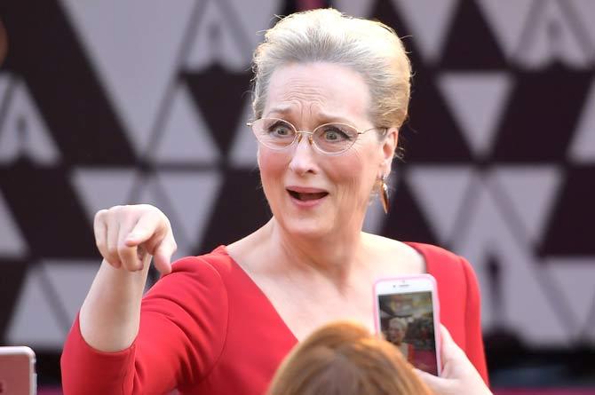 Meryl Streep. Pic/AFP
