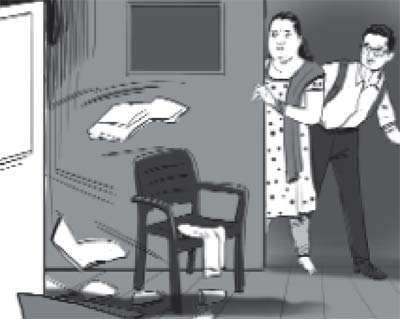 Rekha Salian and her son Biphul, 14, reach their flat in Tuscano Tower at Patankar Park, Nalasopara, and find the door open and their things strewn on the floor.