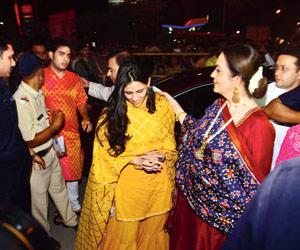 Shloka Mehta accompanies Ambani family at Siddhivinayak Temple