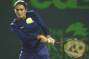 Monicca Puig beats Sakkari to enter Miami Open quarters