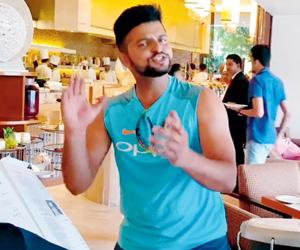 Suresh Raina shows off singing skills, leaves teammates spellbound