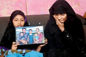 'Bring back my husband, or send us to Pakistan'