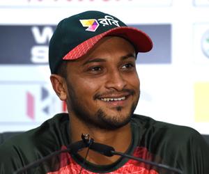 Shakib Al Hasan: India tough, but momentum is on our side