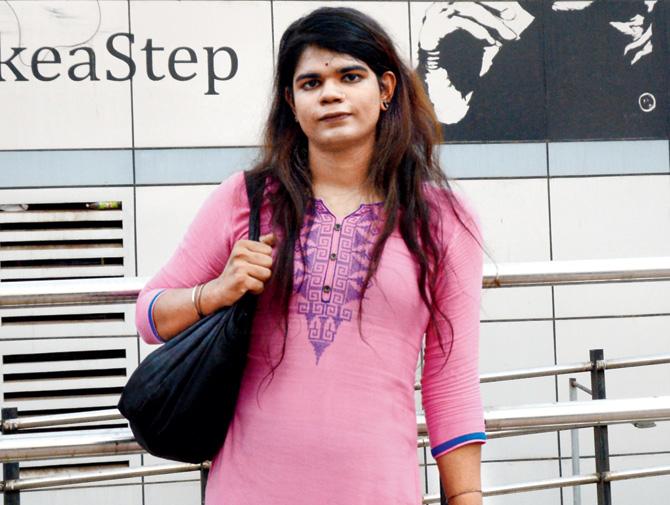 Shakti, who works as a customer service executive with an Andheri firm, has been discriminated against by brokers and flatmates alike. Pic/Satej Shinde