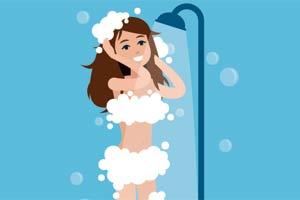 Revealed! The showering habits of the nation's upwardly mobile