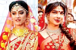 Shweta Bhattacharya's bridal look inspired by Priyanka Chopra's