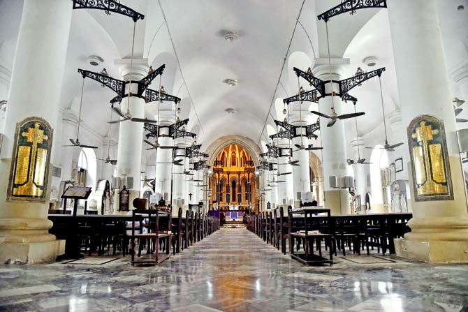 St Thomas Cathedral, Fort, which celebrates its 300th anniversary