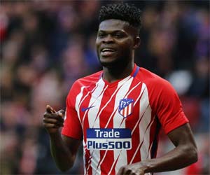 Thomas Partey to stay at Atletico Madrid till 2023
