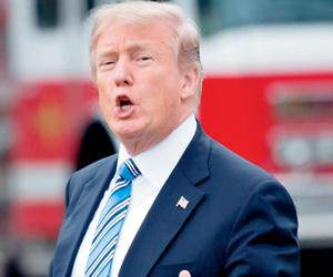 No tanks, but Donald Trump gets his military parade