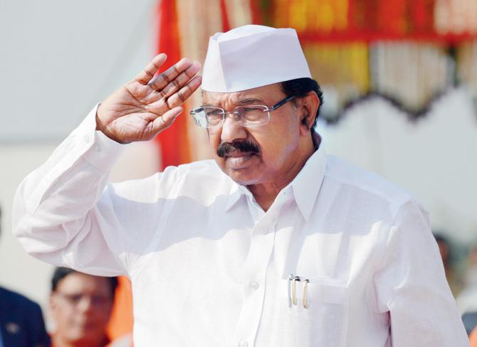 M Veerappa Moily. Pic/AFP