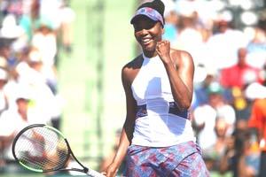 Miami Open: Venus Williams outlasts Kiki Bertens to book Johanna Konta clash