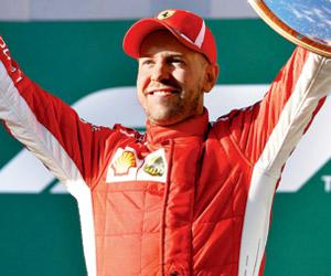 F1: Ferrari got lucky, says Sebastian Vettel after Australian GP win