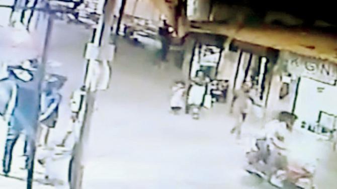 She had been spotted on CCTV with Anjali. Pics/Hanif Patel
