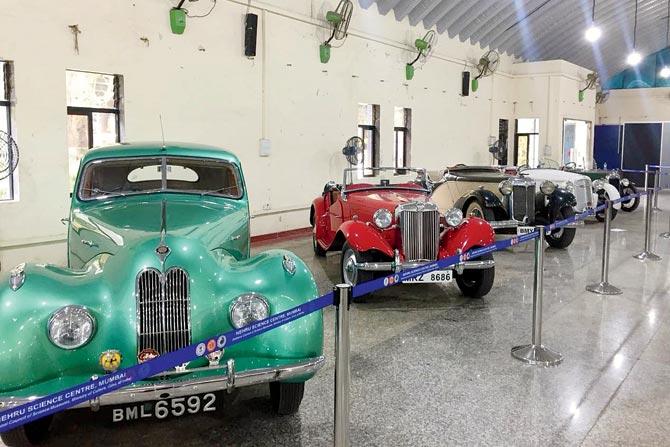Cars that will be on display  at the exhibition