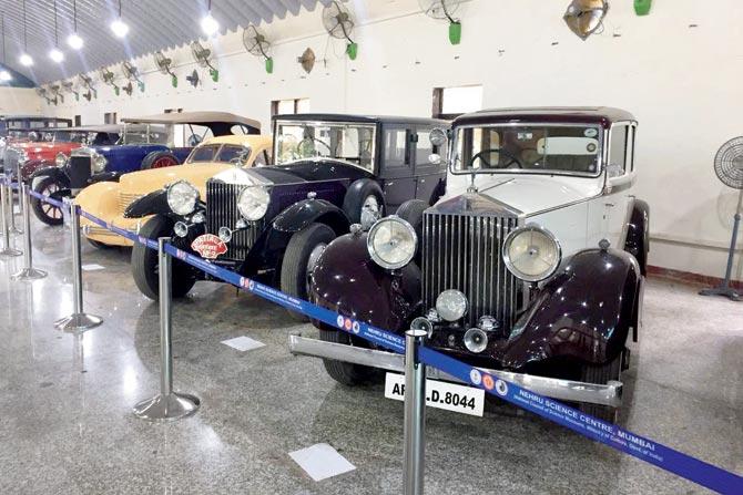Cars that will be on display  at the exhibition
