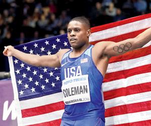 World Indoor Championships: 'New Bolt' Coleman wins 60m run in record time
