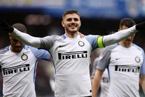 Icardi exceeds 100 goals in Serie A as Inter rout Sampdoria 5-0