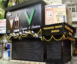 Mumbai: Eateries that posed a serious fire hazard in Matunga shut down