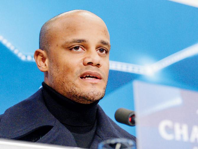 City captain Vincent Kompany