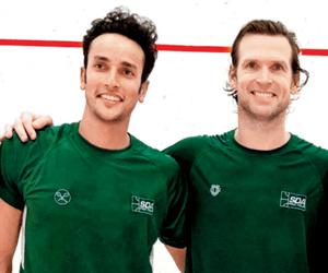Mathur-Mudge win squash title