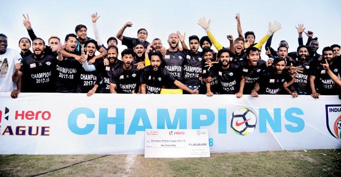 Minerva Punjab clinched the 2017-18 I-League crown