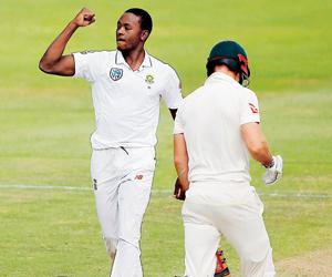 South Africa pacer Kagiso Rabada adds to Australia misery on Day 3